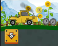 2D tractor hill climb traktoros HTML5 jtk